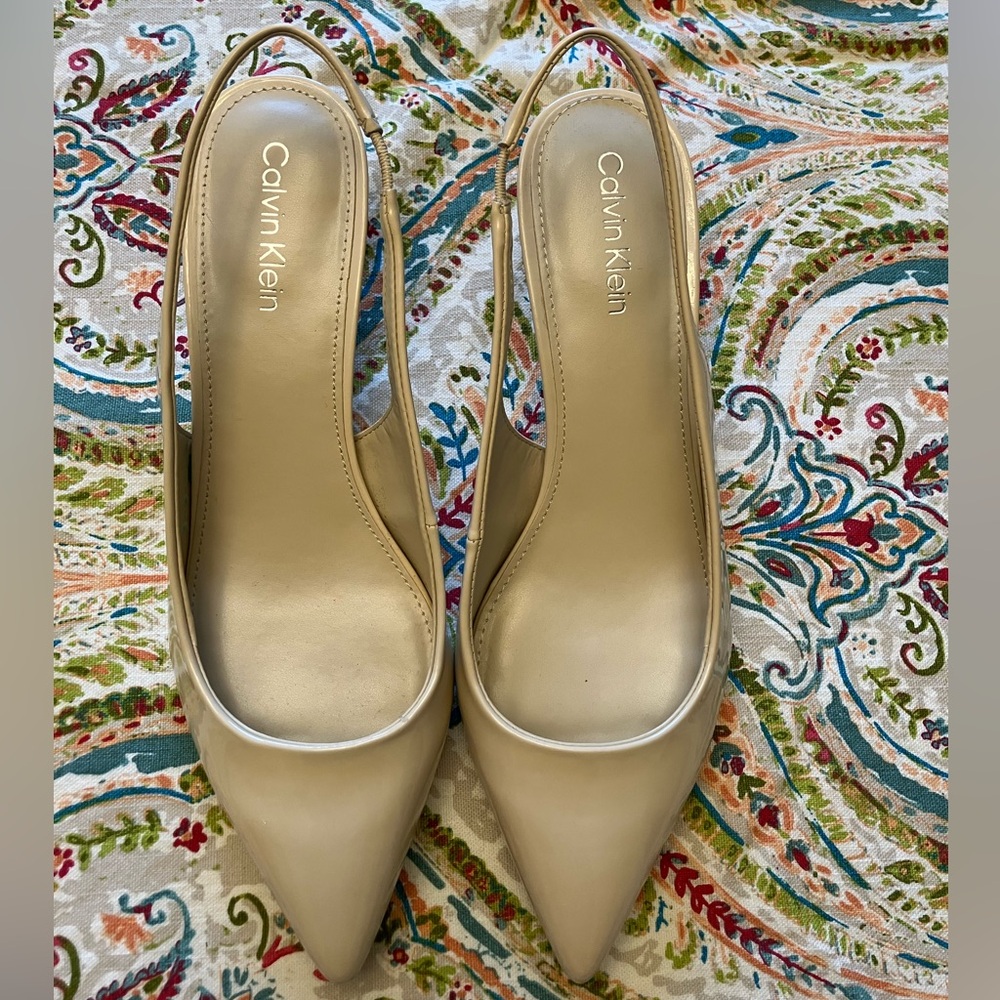 Calvin Klein slingback pumps size 9